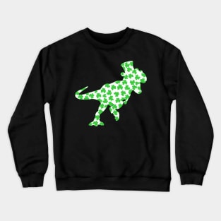 st patricks day dinosaur Crewneck Sweatshirt